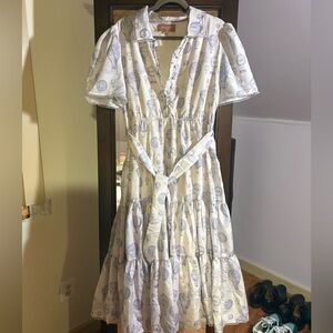 JessaKae maxi dress with hot air balloon print